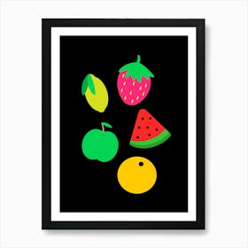 Fruits Art Print