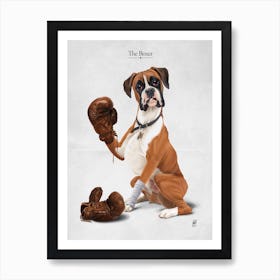 The Boxer Art Print