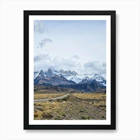 Parque Los Glaciares Art Print