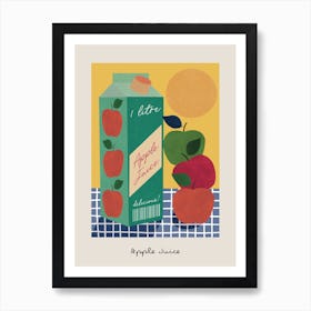 The Apple Juice Art Print