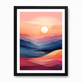 Abstract Landscape 9 Art Print