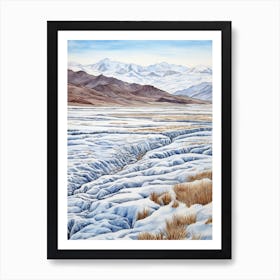 Death Valley National Park United States Of America 3 Art Print