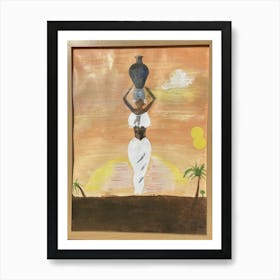 African Woman Art Print