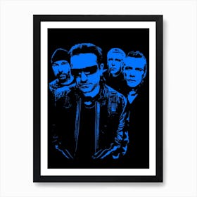 U2 band Art Print