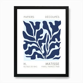 H Matisse 18 Art Print