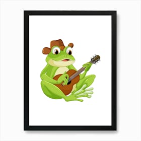 Prints, posters, nursery, children's rooms. Fun, musical, hunting, sports, and guitar animals add fun and decorate the place.35 Art Print