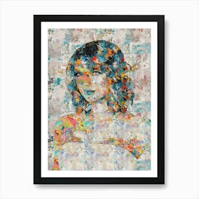 Taylor Swift Abstract Art Print