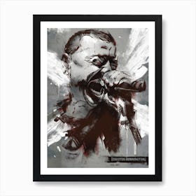 Chester Bennington Linkin Park II Art Print