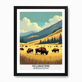 Yellowstone National Park 5 Art Print