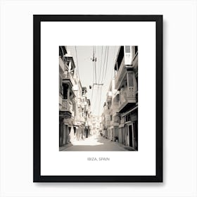 Poster Of Kusadasi, Turkey, Photography In Black And White 4 Art Print