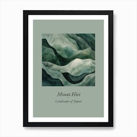 Landscapes Of Japan Mount Hiei 19 Art Print