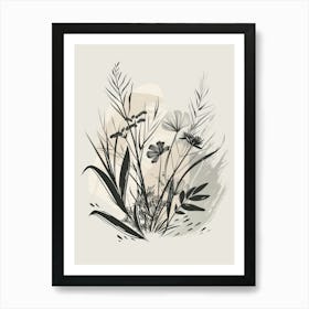 Wild Flowers 1 Art Print