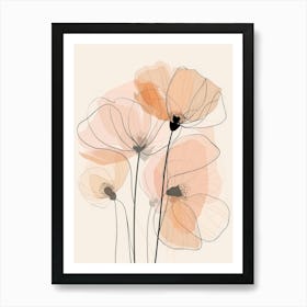 Poppies 108 Art Print