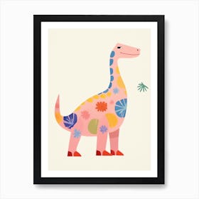 Nursery Dinosaur Art Amargasaurus 1 Art Print