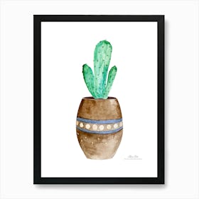 Aloe vera plant. Green plant. Beautiful plant. Thorns plant. Aloe vera flowers.10 Art Print