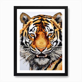 Tiger 5 Art Print