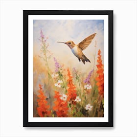 Bird Painting Hummingbird 3 Art Print