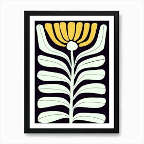 Henri Matisse Yellow Flower 1 Art Print