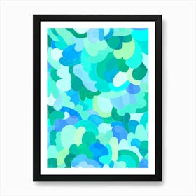 Ocean Clouds Art Print