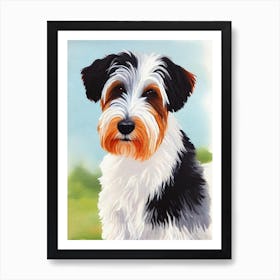 Sealyham Terrier 2 Watercolour Dog Art Print