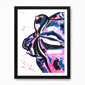 Under Boob Painting Art Print