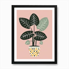 Plant In A Pot 77 Art Print