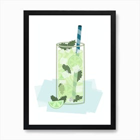 Mojito Art Print Art Print