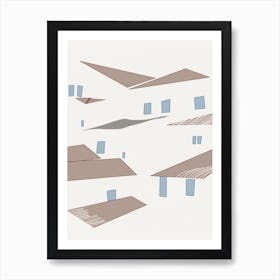 House In The Sky Art Print