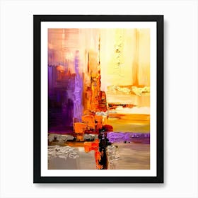 Abstract Painting 51 Art Print