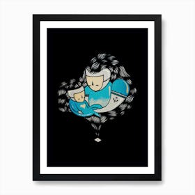 Jean Genie Art Print