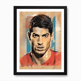 Luis Suarez (2) Art Print