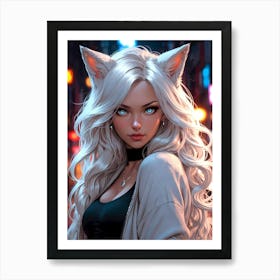 Sexy Fox Art Print