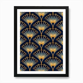 Deco Wallpaper 6 Art Print