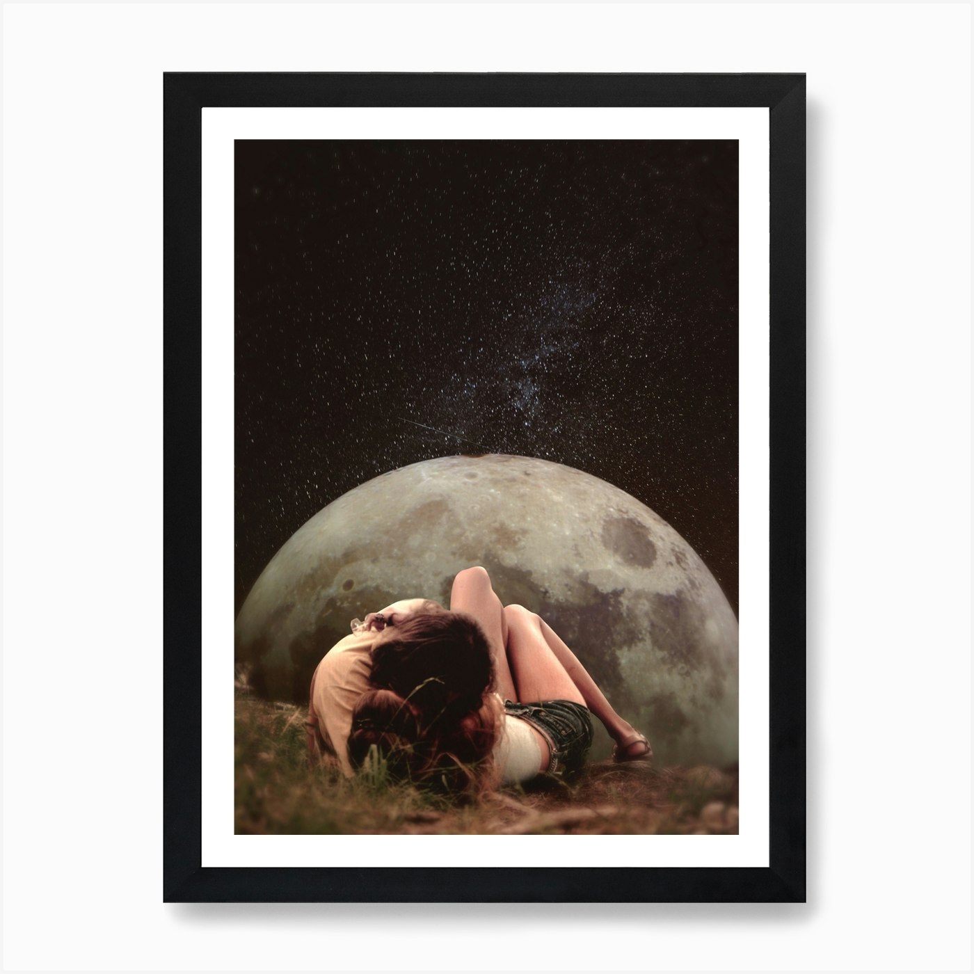 Cosmic Love Art Print By Fran Rodriguez Fy