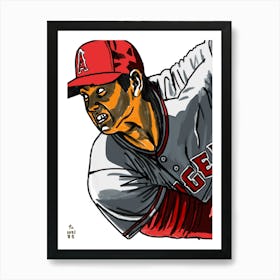 Fast Ball Art Print