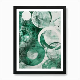 'Circles' 12 Art Print