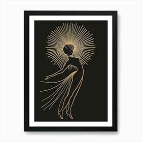 Dancer In The Sun Art Print