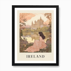 Vintage Travel Poster Ireland 4 Art Print