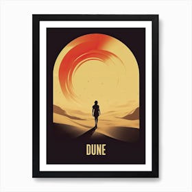 Dune Vintage Fan Art Poster 2 Art Print