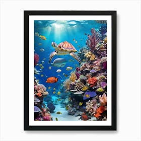 Coral Reef 2 Art Print