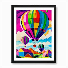 Hot Air Balloons 3 Art Print