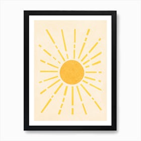 Sun 1 Art Print