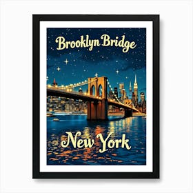 Brooklyn Bridge 1 Art Print