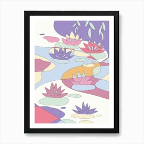 Water Lilies 2 Art Print