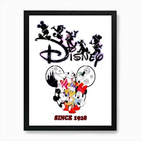 Friend Disney Art Print