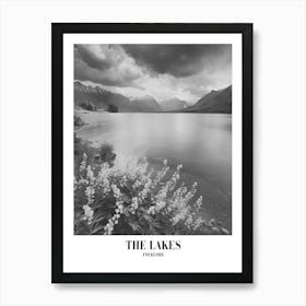 Taylor Swift The Lakes Wysteria Folklore Swifie Merch Black And White Art Print