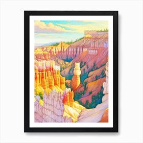 Bryce Canyon Utah Landscape Art Print