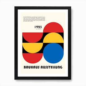 Bauhaus Ausstellung Minimalist 4 Art Print