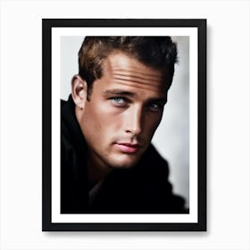 Color Photograph Paul Newman Art Print