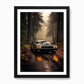 Dodge Challenger 1970 Art Print